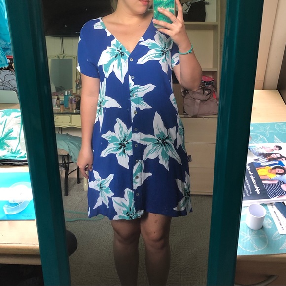 💙SOLD💙 AVA SKY Dress Cairo in Royal Tiger Lily - Picture 3 of 5